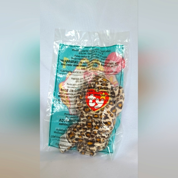 Freckles the  Leopard - TY Teenie Beanie Baby - Picture 3 of 8